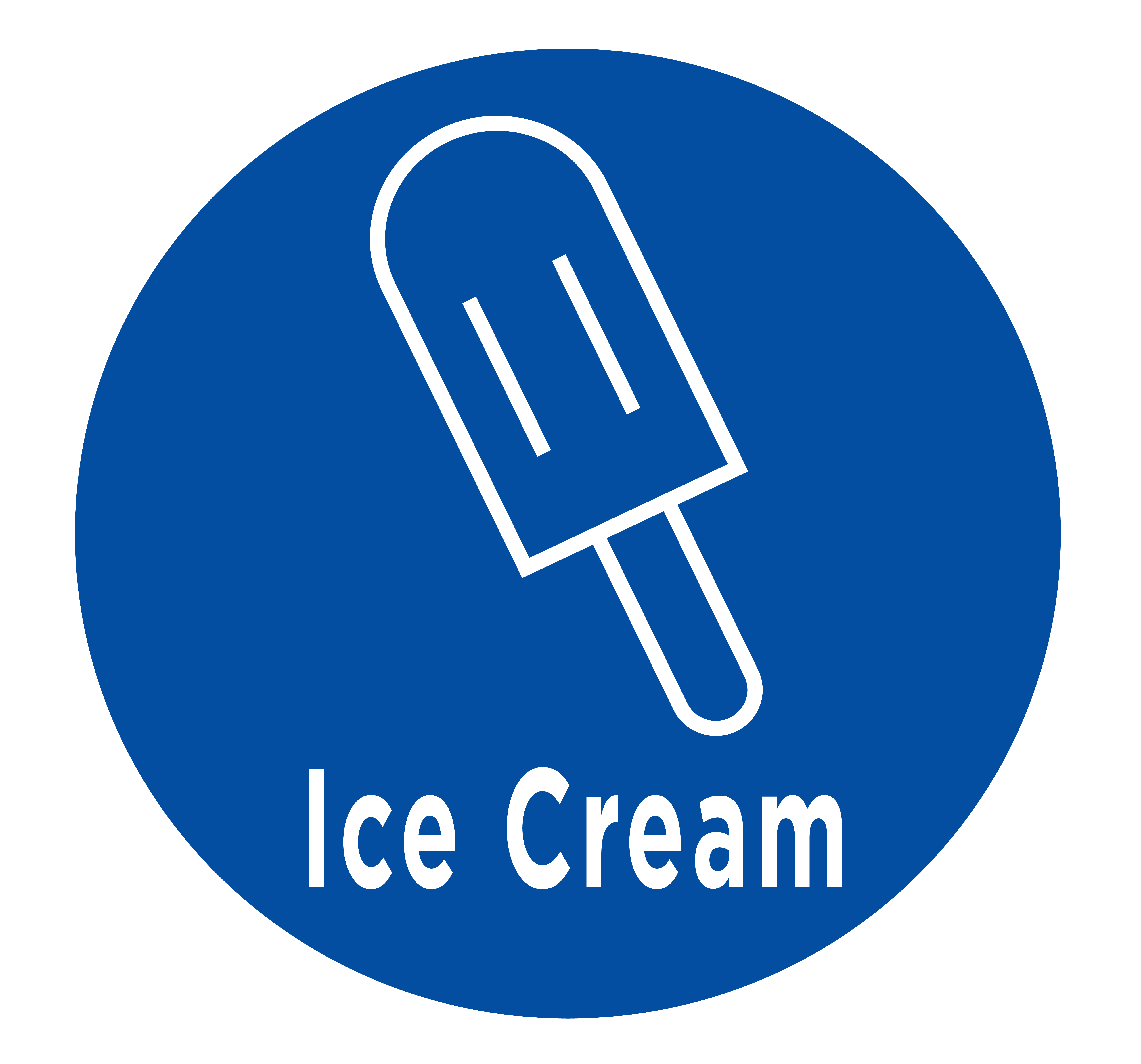 An ice-cream logo image